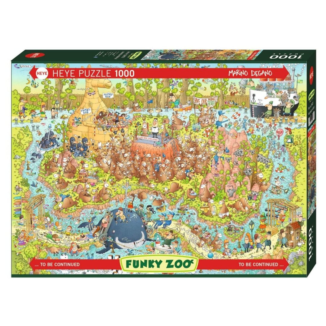 Puzzle Heye 1000 – Australian Habitat - UpDown Juegos