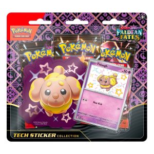 Pokémon Paldean Fates Tech Sticker Box Fidough