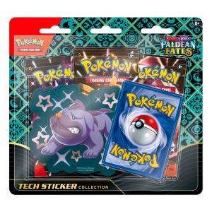 Pokémon Paldean Fates Tech Sticker Box Maschiff