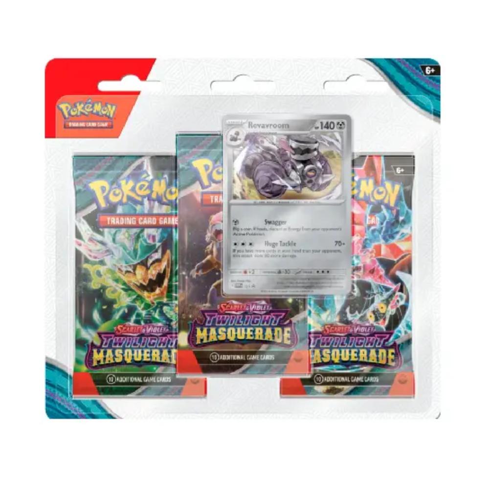 Pokémon Twilight Masquerade Pack Revavroom Blister (Español)