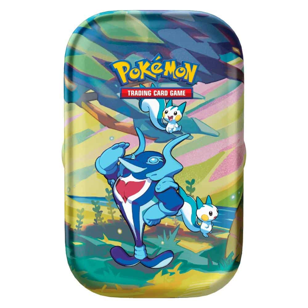 Pokémon Amp Pachirisu Palafin Paldea Vibrant Tin (Inglés)