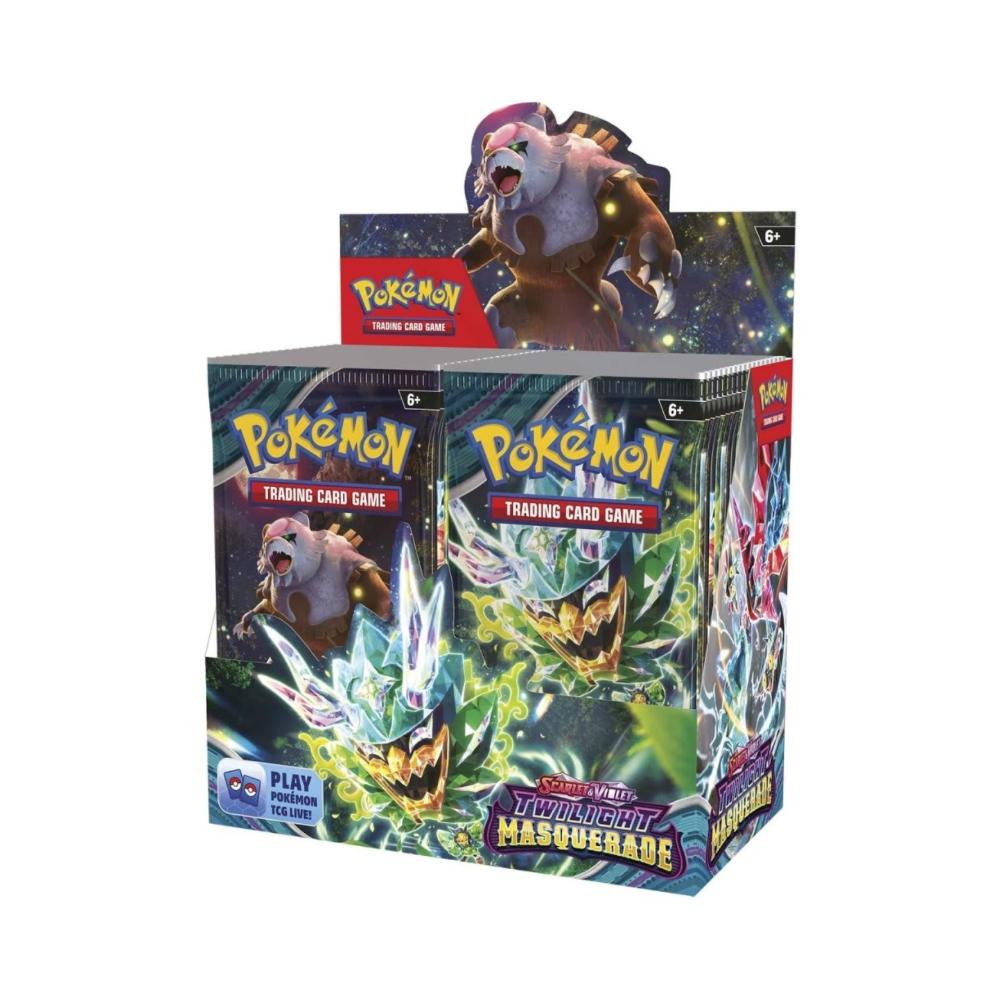 Pokémon Twilight Masquerade Sobres Booster Box (Inglés)