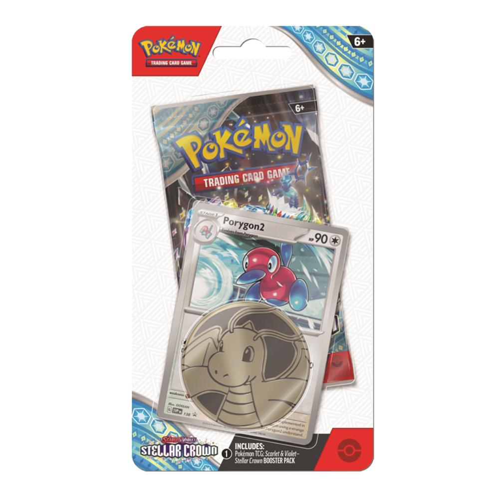 Pokémon Stellar Crown Porygon2 Blister (Inglés)