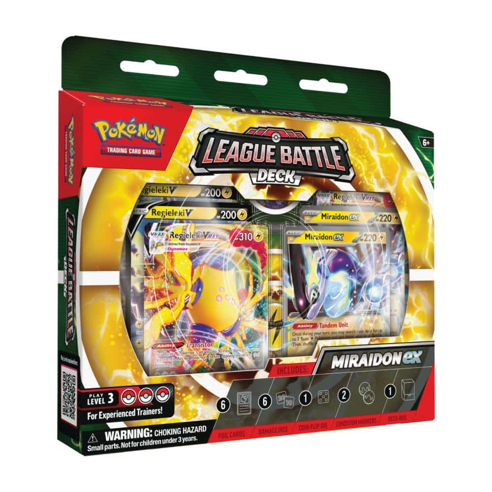 Pokémon Ex Miraidon Battle Deck (Inglés)