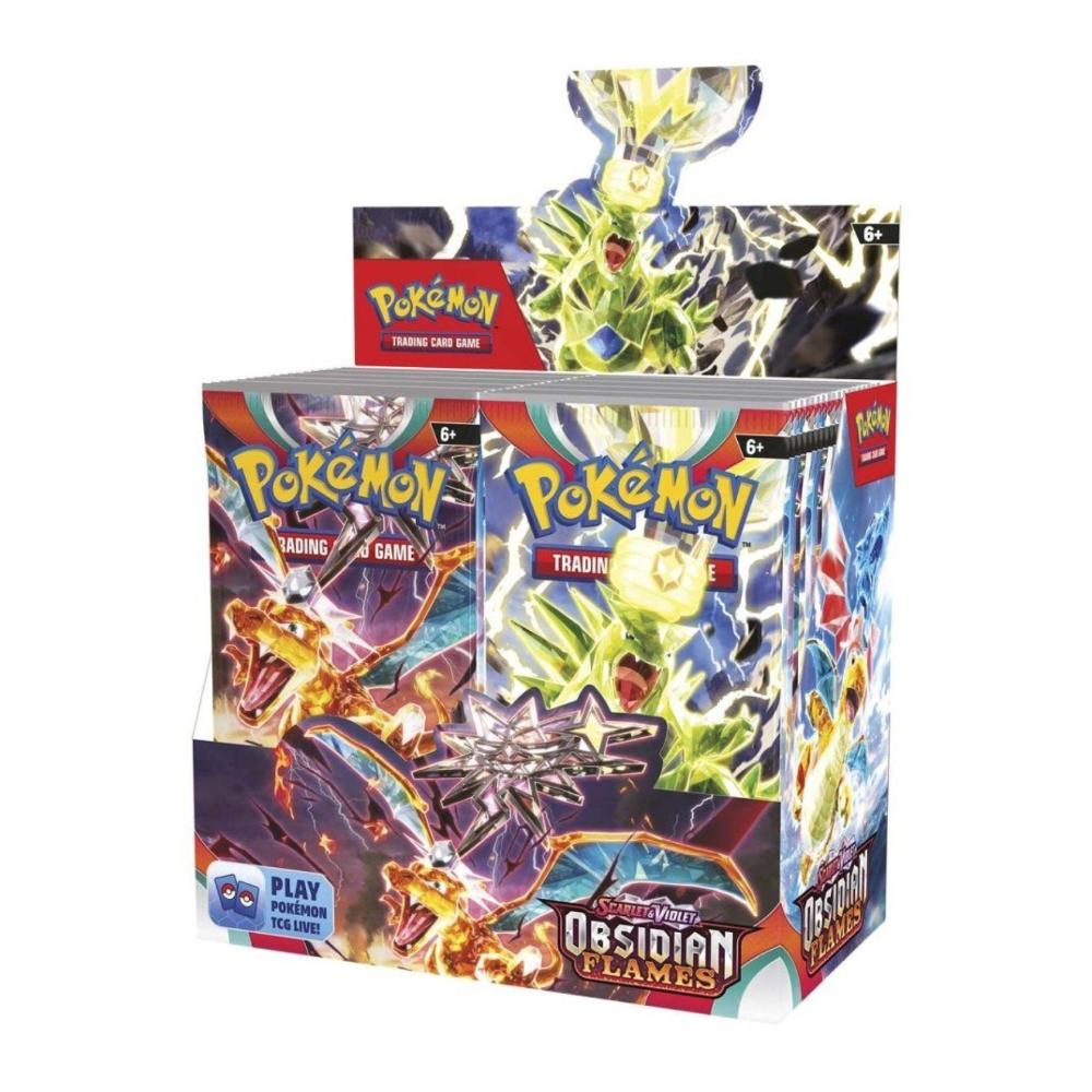 Pokémon Obsidian Flames Sobres Booster Box (Inglés)