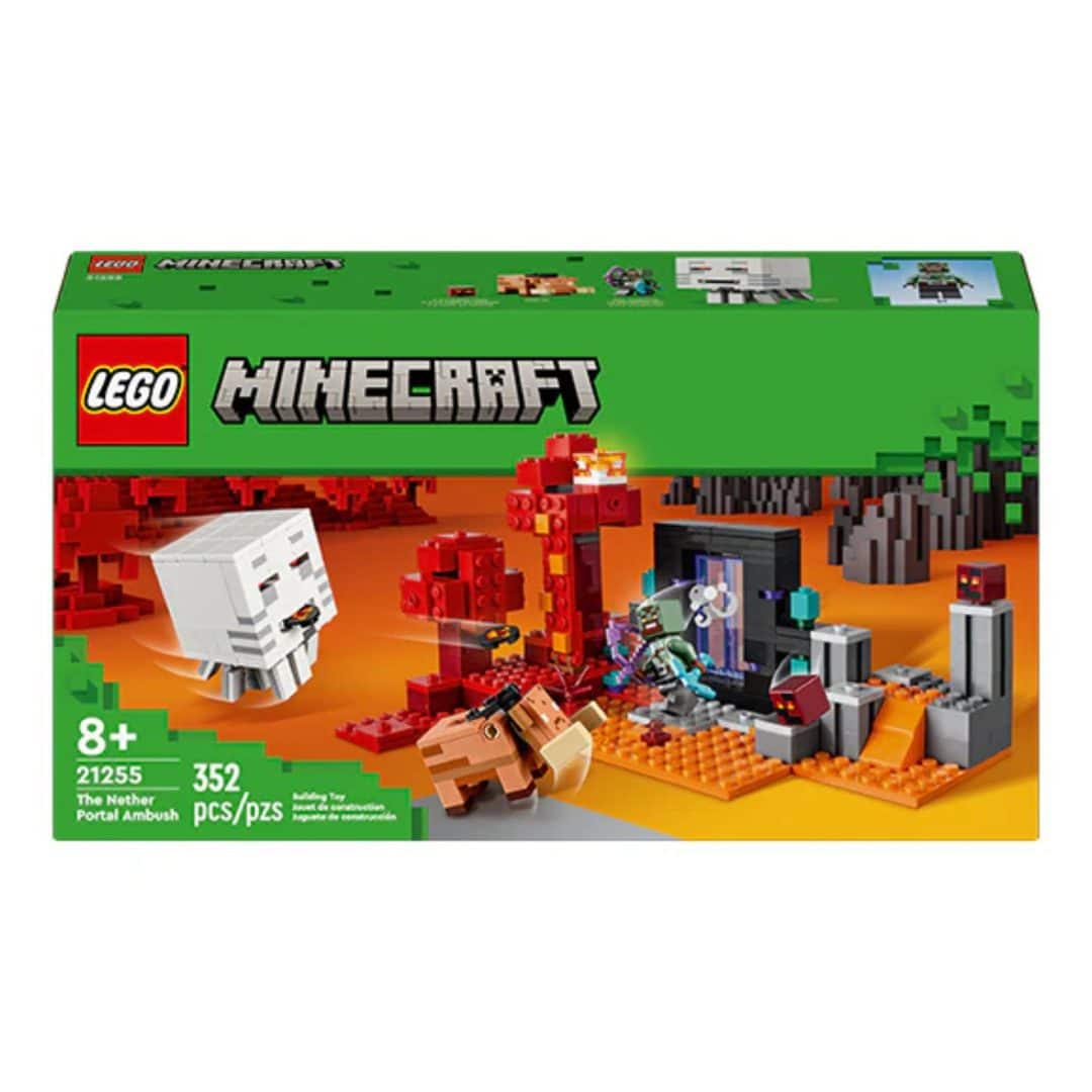Inframundo Lego Minecraft Portal Trampa