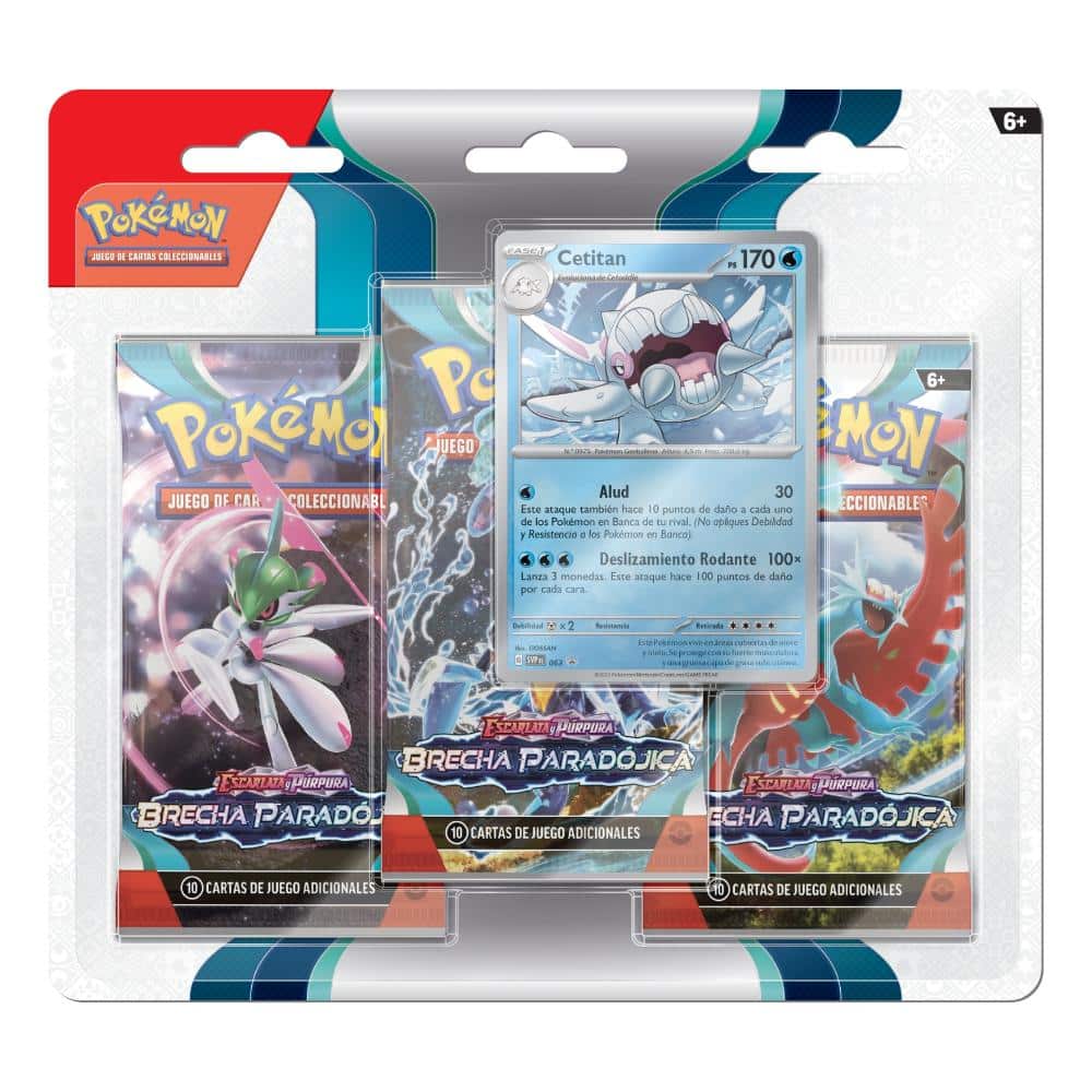 Pokémon Paradox Rift Cetitan Blister (Español)