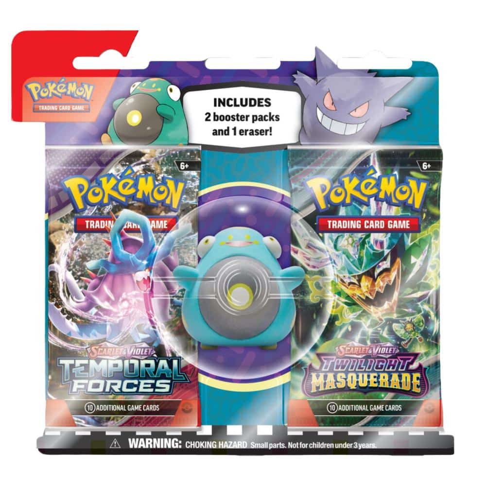 Pokémon Back Bellibolt Eraser School To Blister (Inglés)