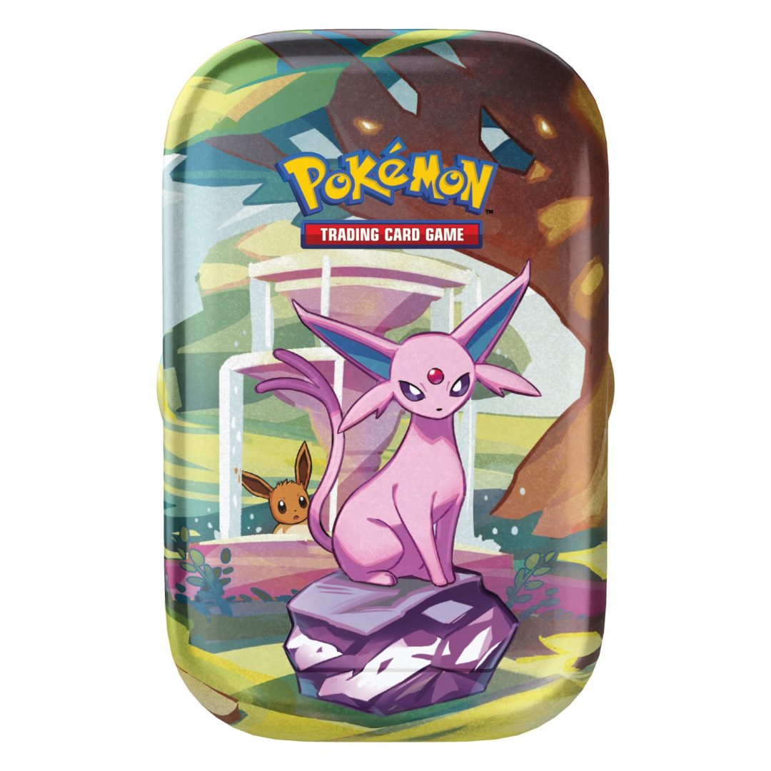 Prismatic Evolutions Tin (Español)