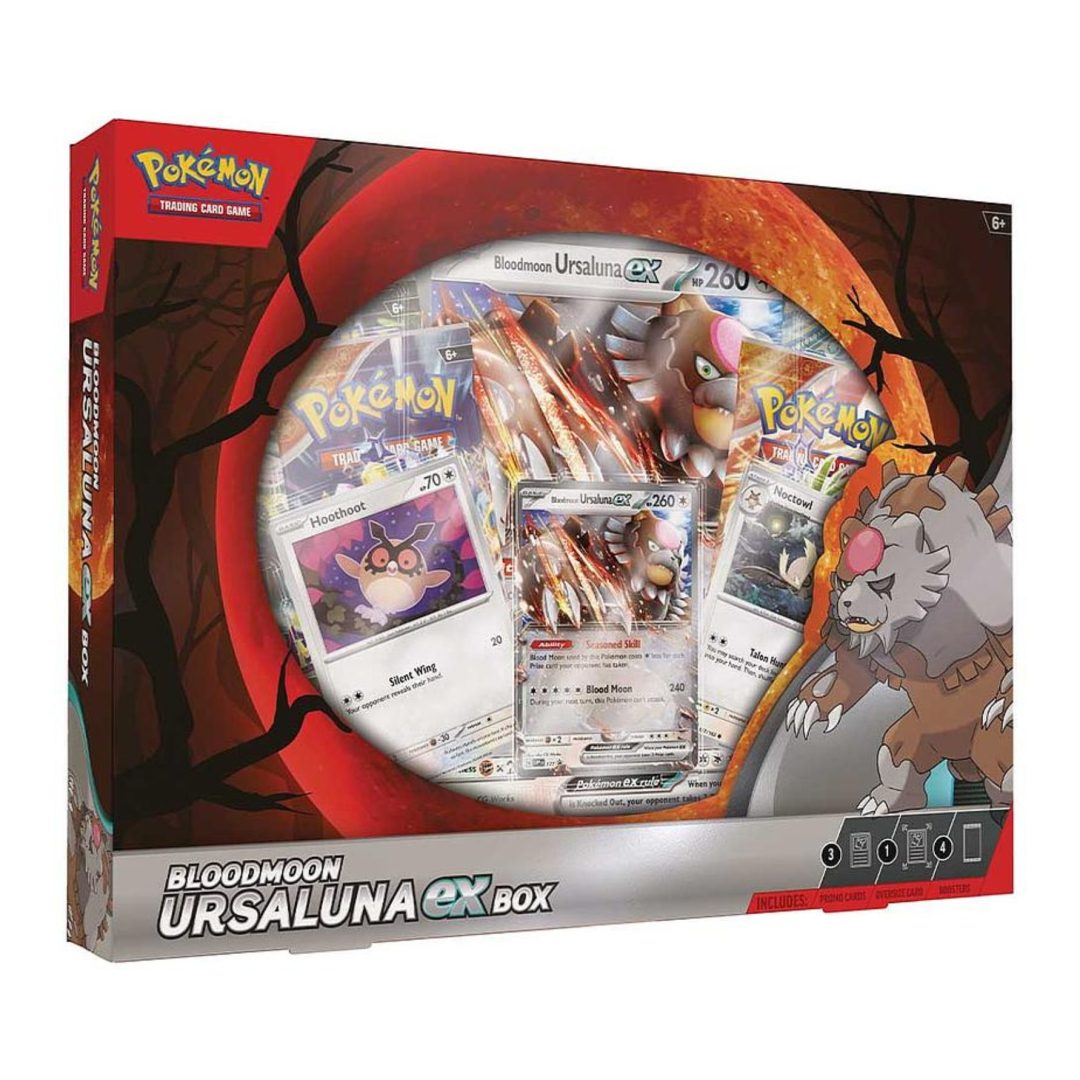 Pokémon Bloodmoon Box Ex Ursaluna (Inglés)
