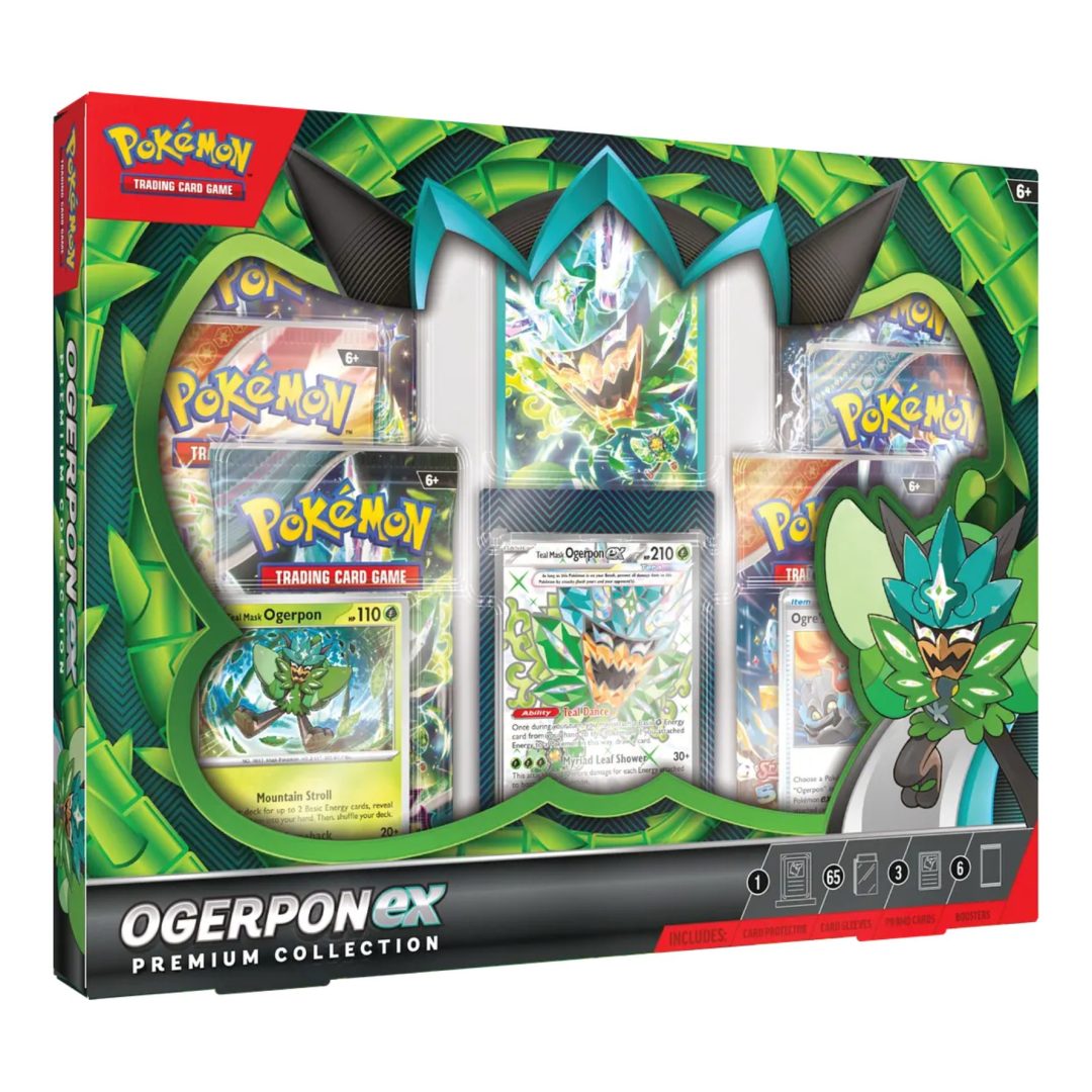 Pokémon Ex Ogerpon Premium Collection (Inglés)