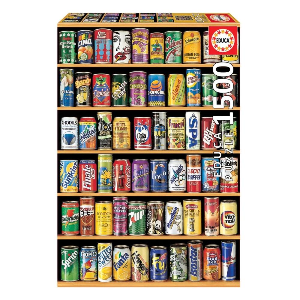 Educa Latas Piezas Puzzle Tin