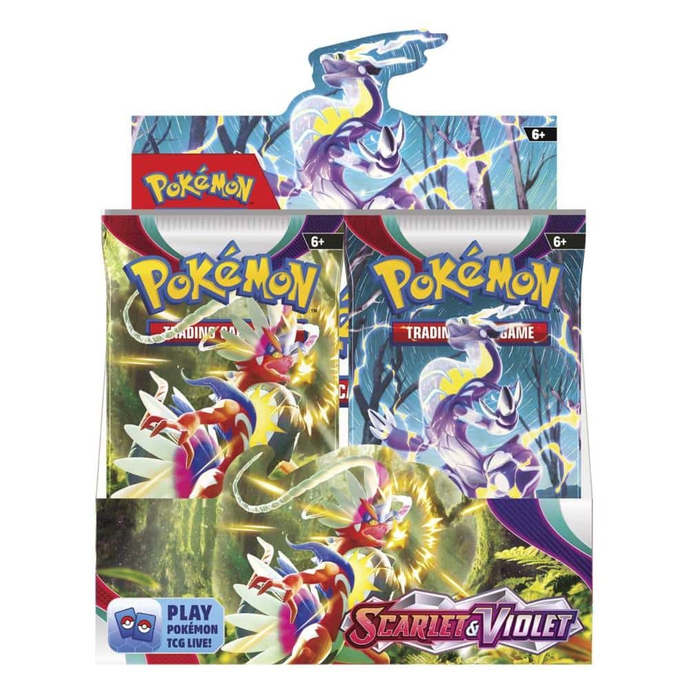 Pokémon And Scarlet Sobres Violet Booster Box (Inglés)