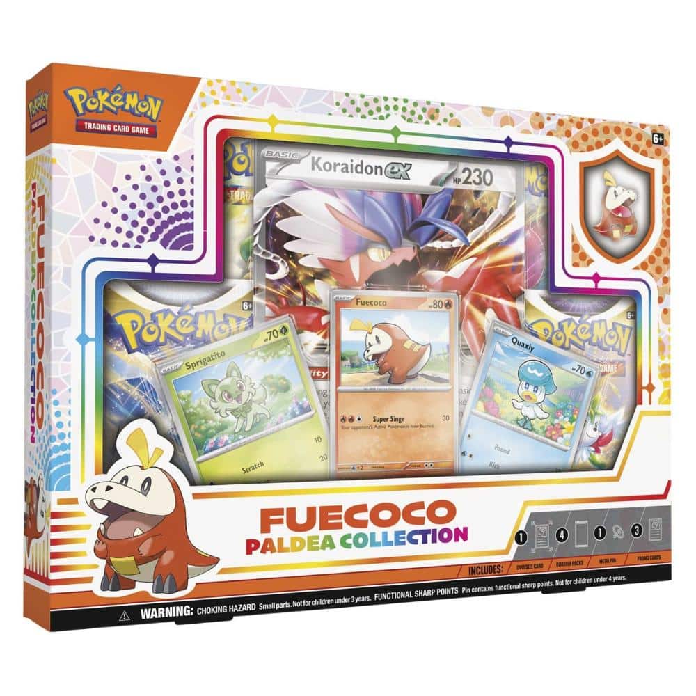 Fuecoco Paldea Pin Collection (Inglés)