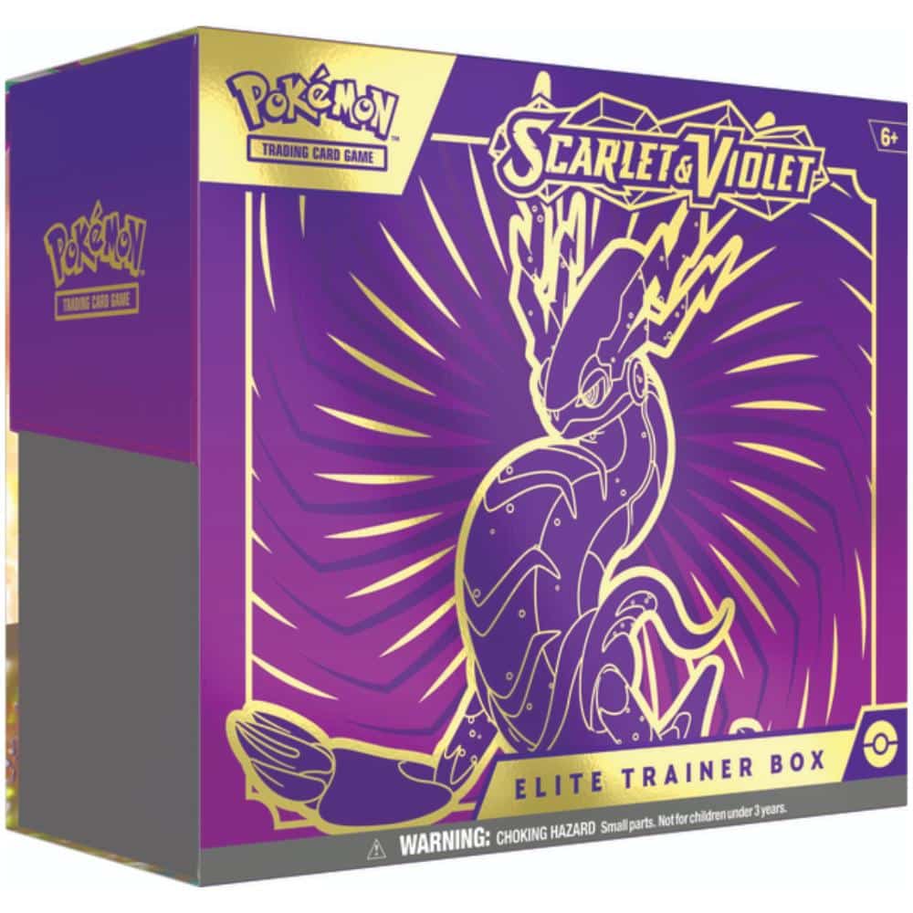 Pokémon And Purpura Scarlet Violet Elite Trainer Box (Inglés)