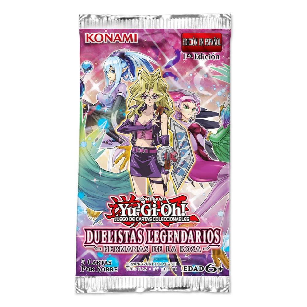 Yu-Gi-Oh! Duelistas Hermanas Legendarios Rosa Booster Pack