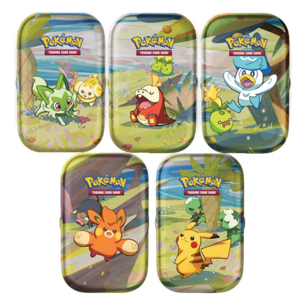 Pokémon Friends Paldea Verde Tin (Español)