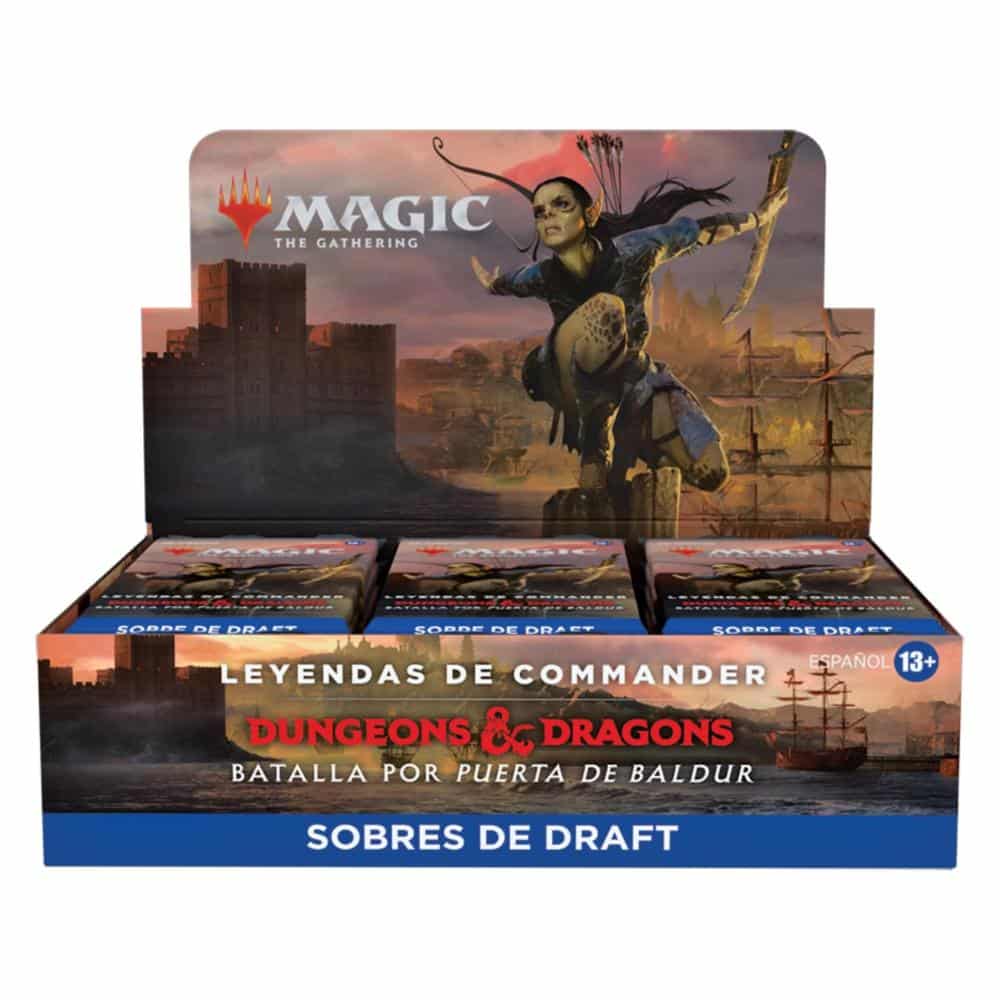 Baldur Batalla Commander Draft Leyendas Por Puerta Sobres Booster Box