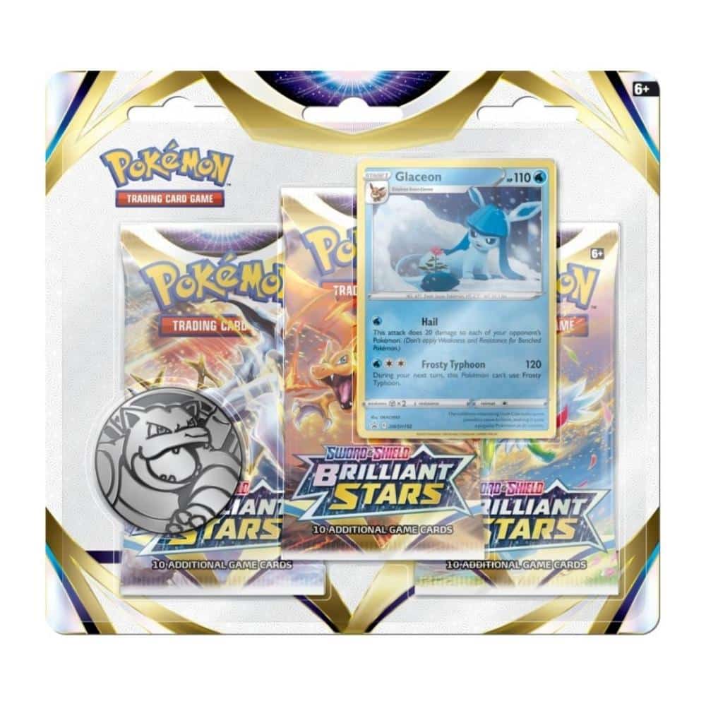 Pokémon Brilliant Stars Glaceon Pack Blister