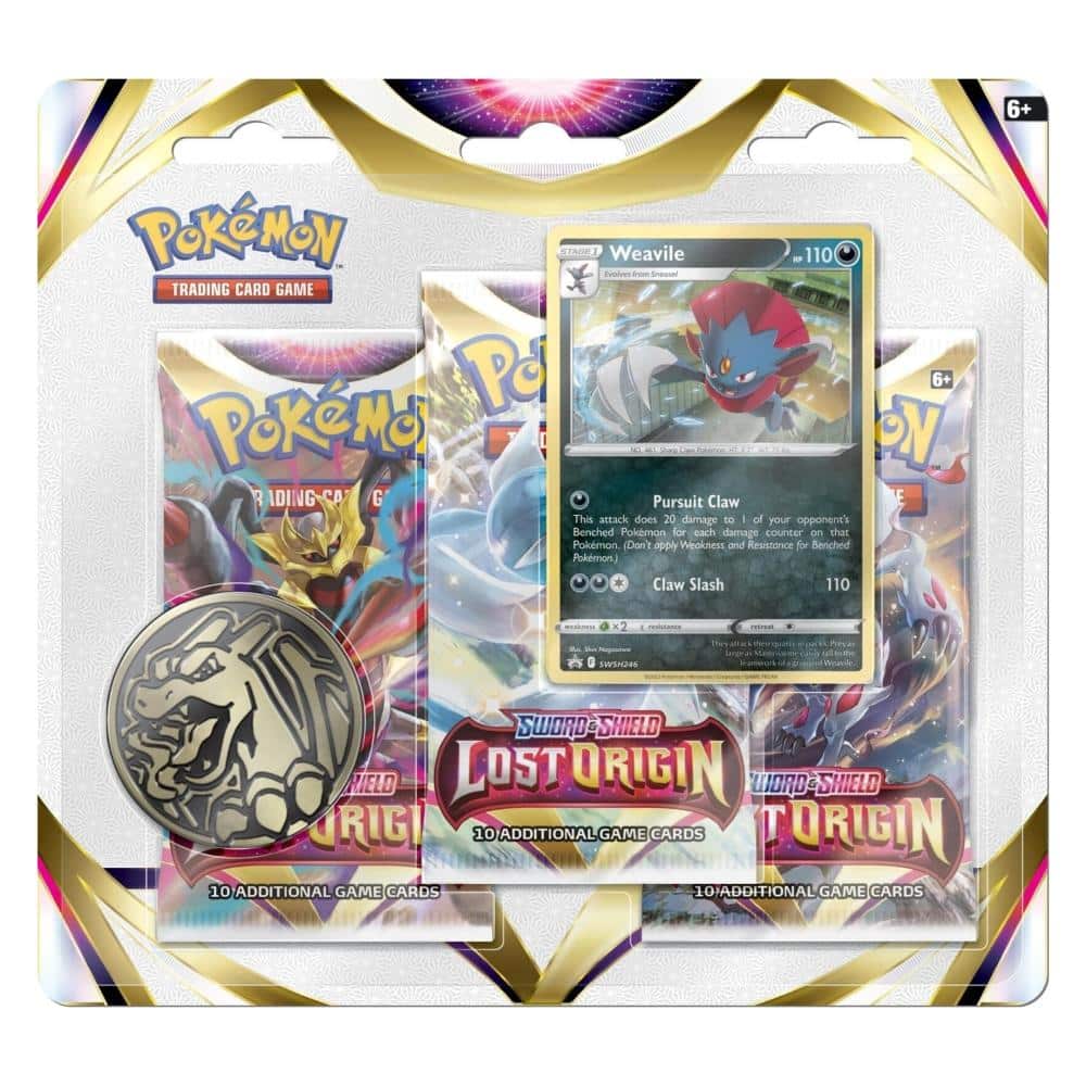 Pokémon Lost Origin Pack Weavile Blister (Inglés)
