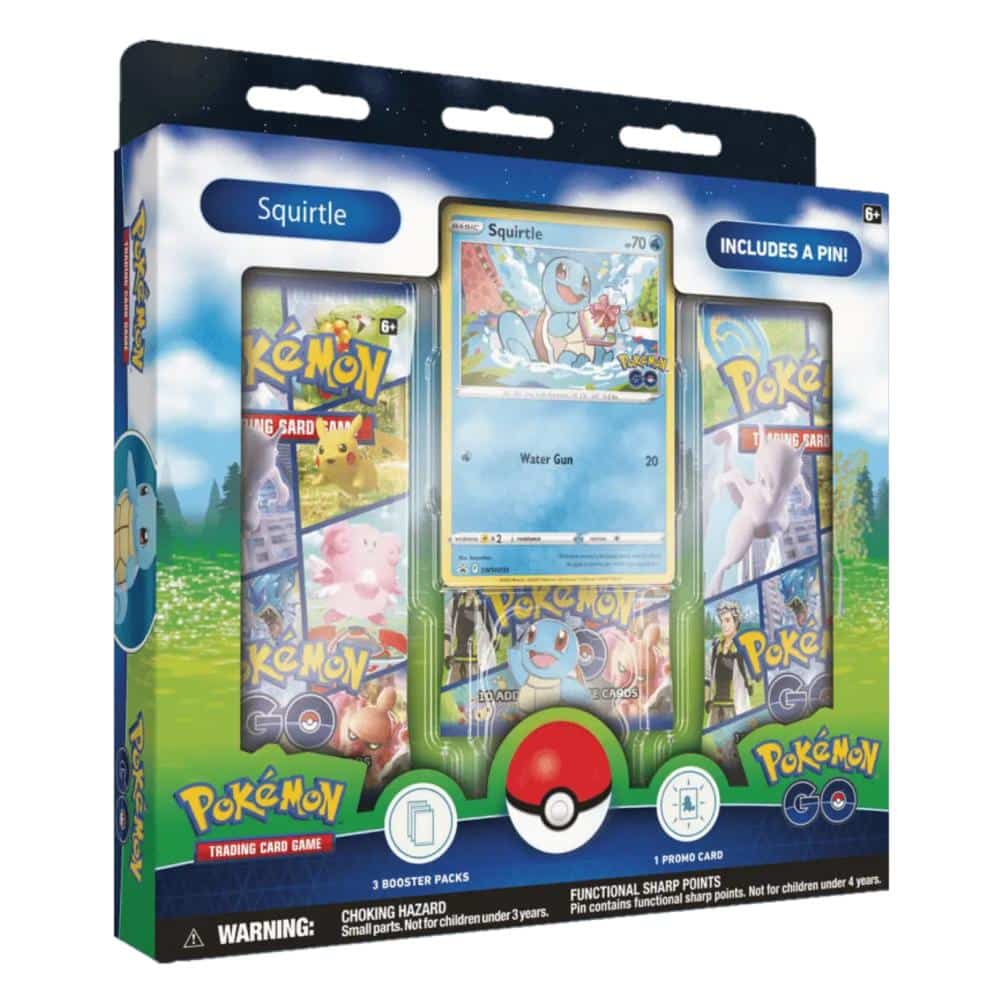 Pokémon Go Pin Squirtle Collection (Inglés)