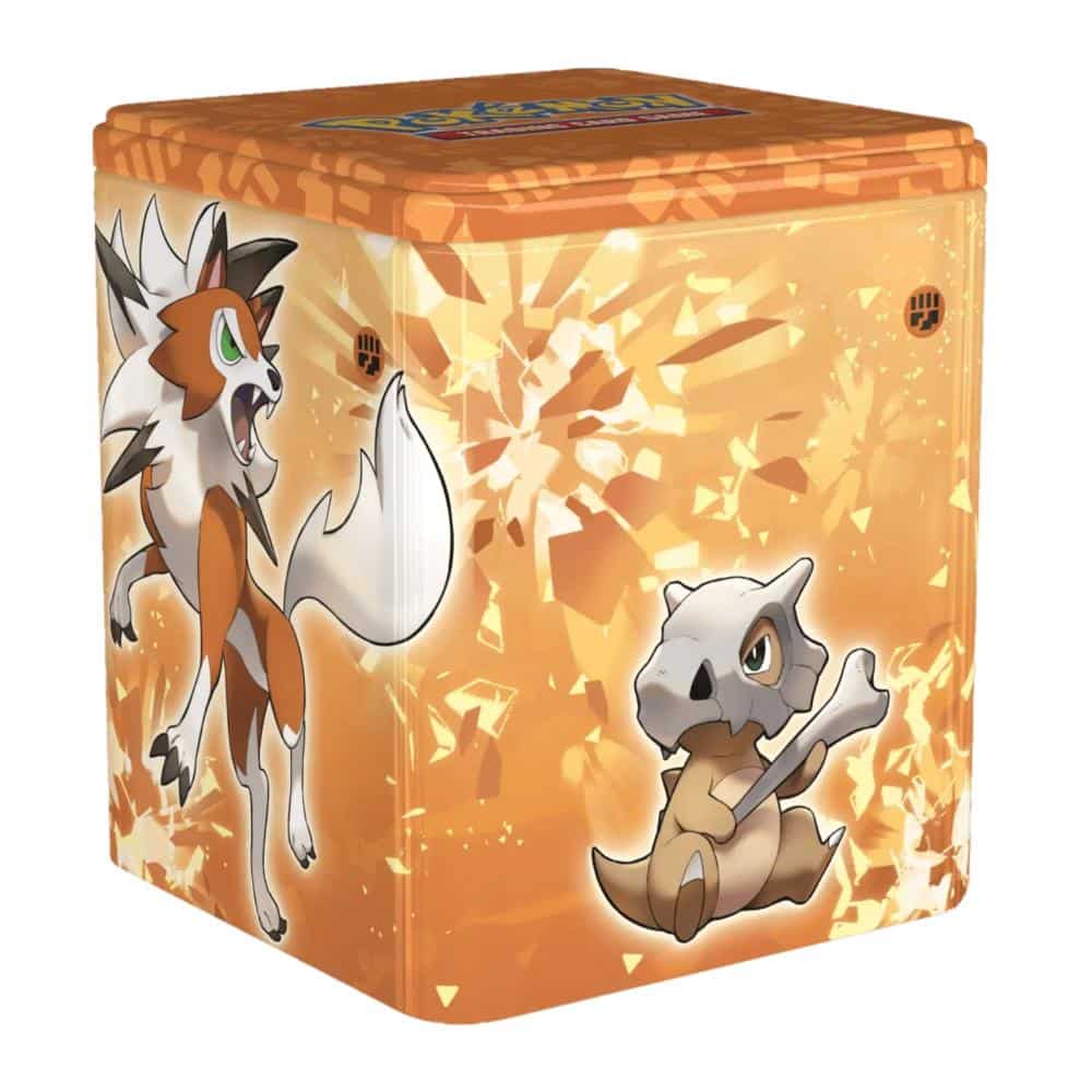 Pokémon Fighting Stacking Tin (Español)