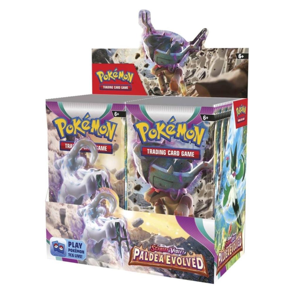 Pokémon Paldea Evolved Sobres Booster Box (Inglés)