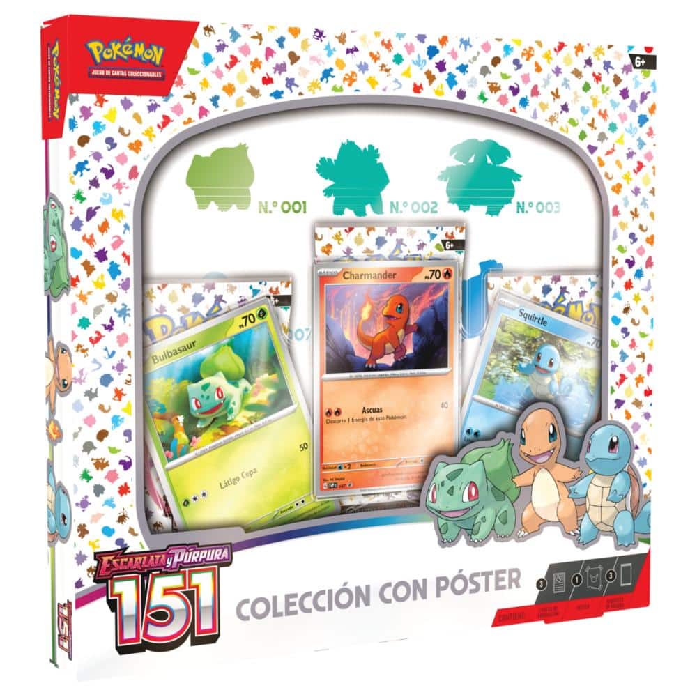 Pokémon Scarlet Violet 151 Poster Collection (Español)