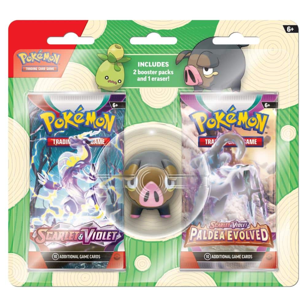 Pokémon Back Lechonk School To Blister (Inglés)