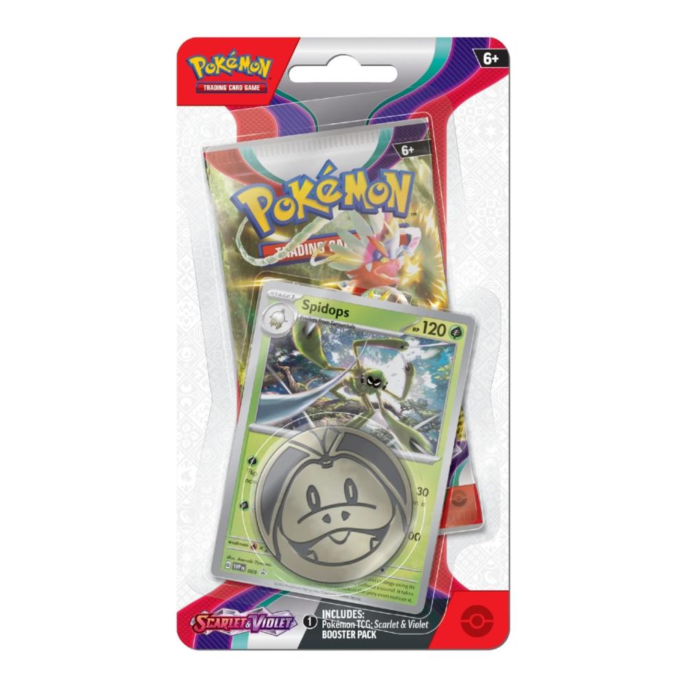 Pokémon And Scarlet Spidops Violet Blister (Inglés)
