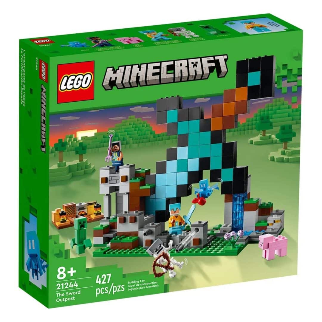 Espada Fortificacion Lego Minecraft