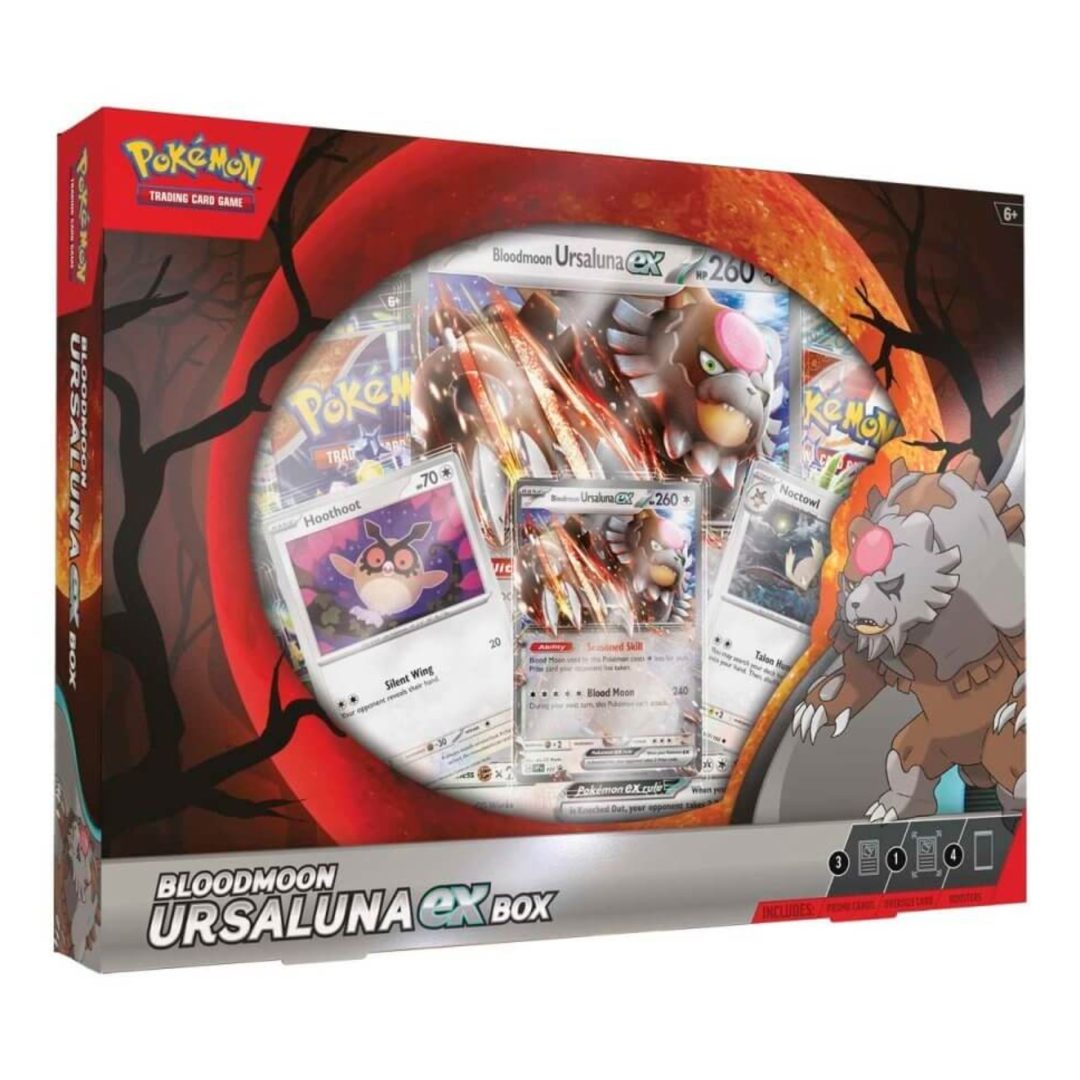 Pokémon Bloodmoon Box Ex Ursaluna (Español)