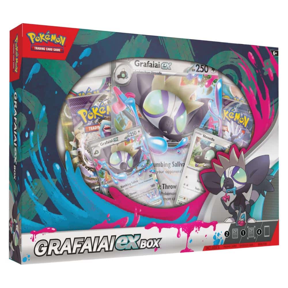 Pokémon Box Ex Grafaiai (Inglés)