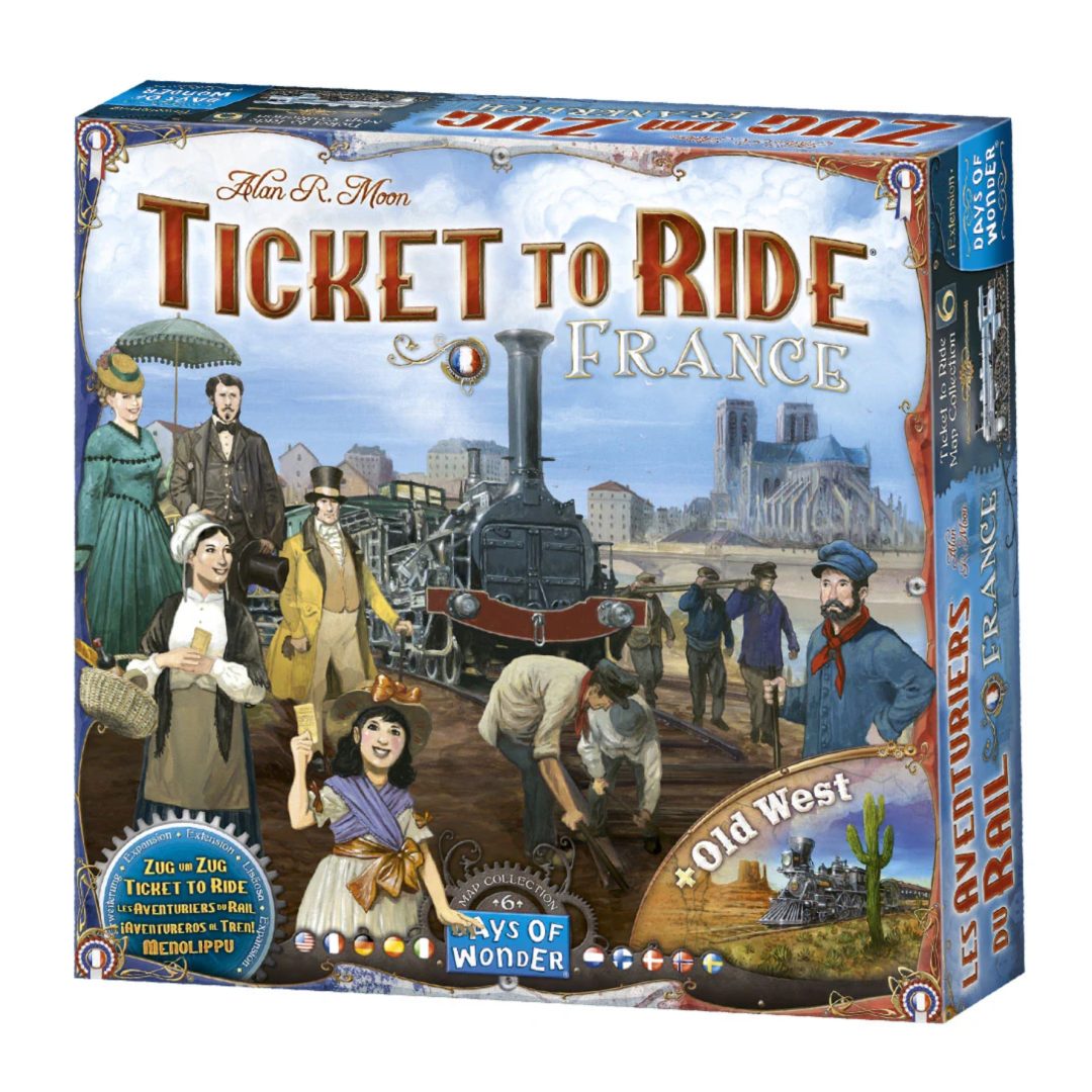 Al Aventureros Francia Oeste Tren Viejo