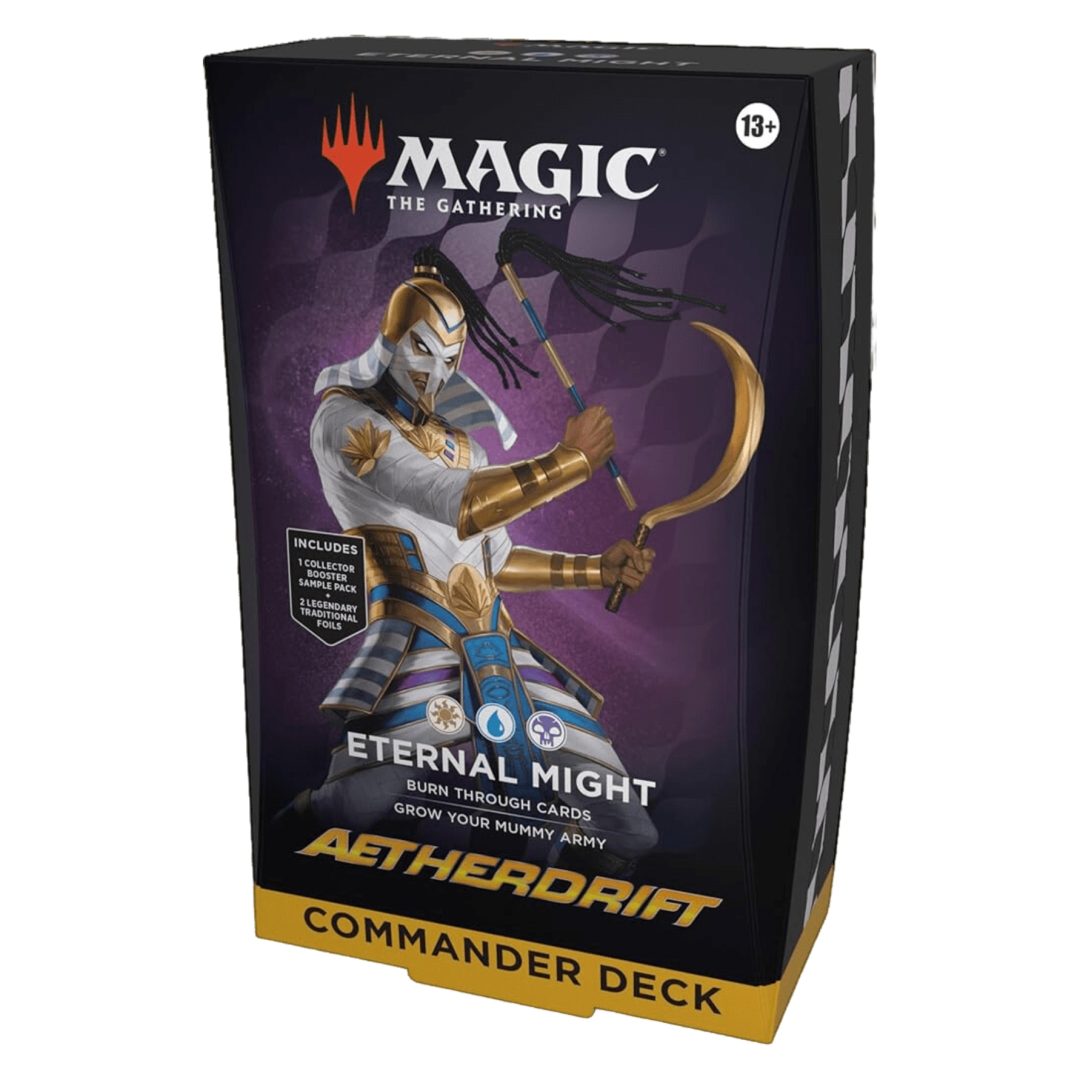 Magic Aetherdrift Commander Deck Eternal Might (Inglés)