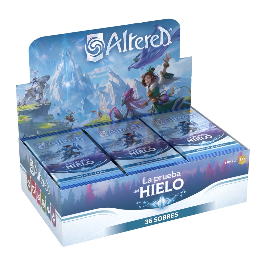 Altered Hielo Prueba Sobres Booster Box (Español)
