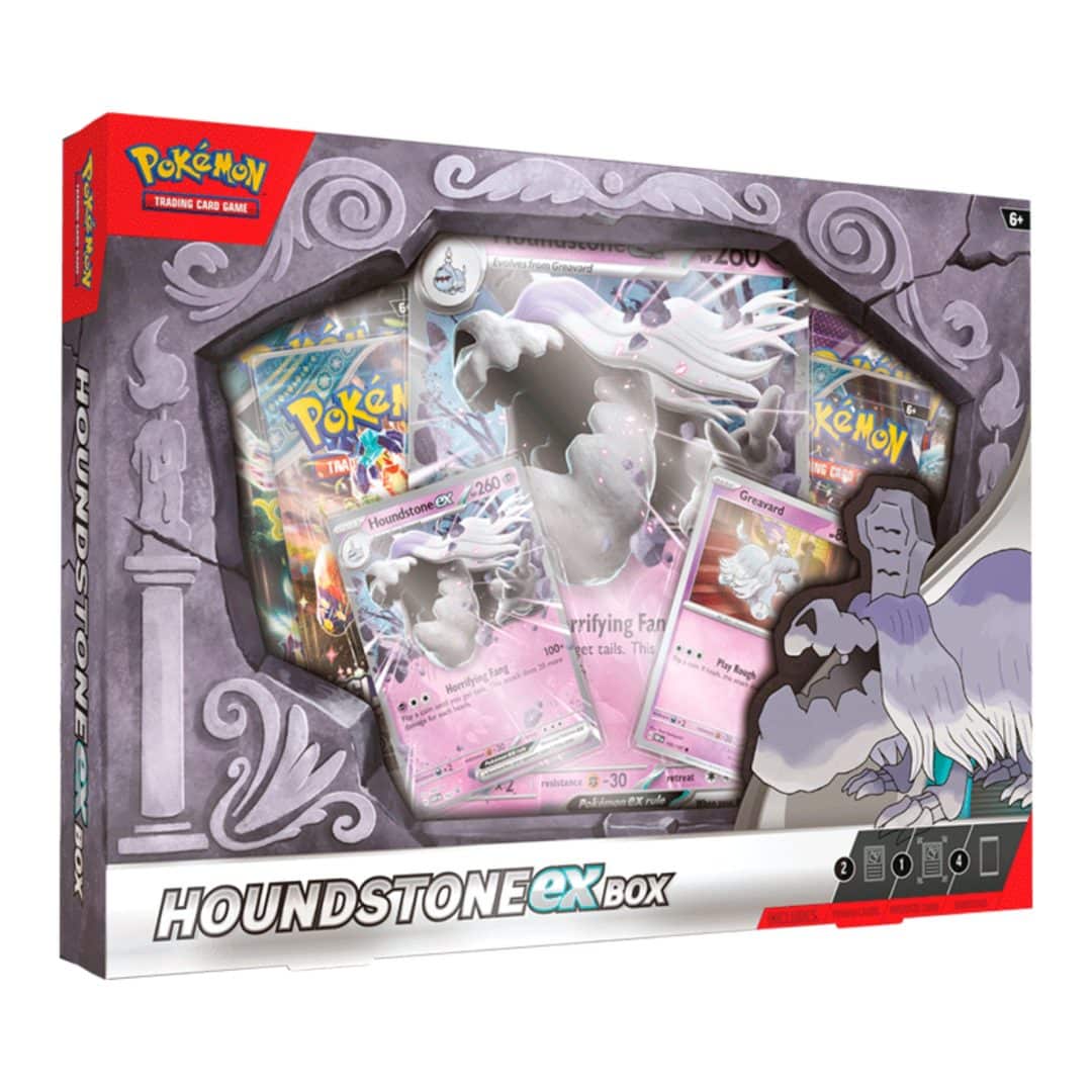 Pokémon Box Ex Houndstone (Español)