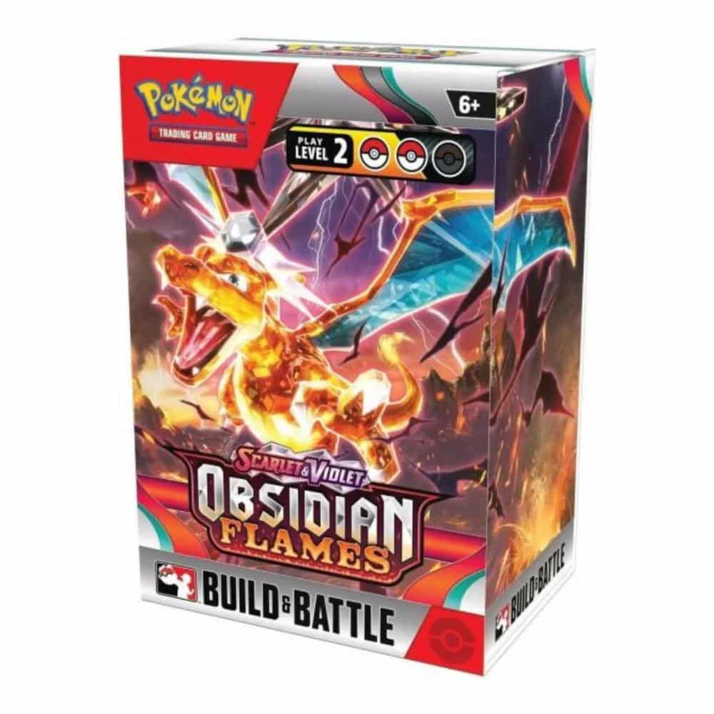 Pokémon Obsidian Flames Box Build & Battle (Inglés)