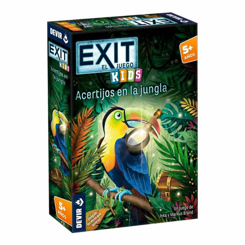 Acertijos Exit Jungla Kids