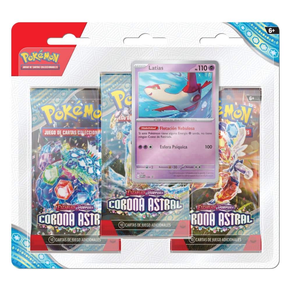 Pokémon Stellar Crown Latias Blister (Español)