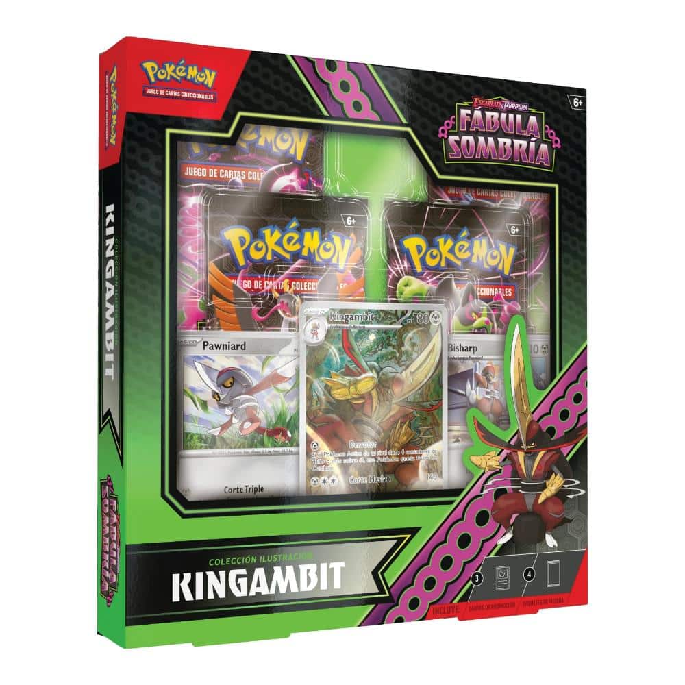 Shrouded Fable Illustration Kingambit Collection (Español)