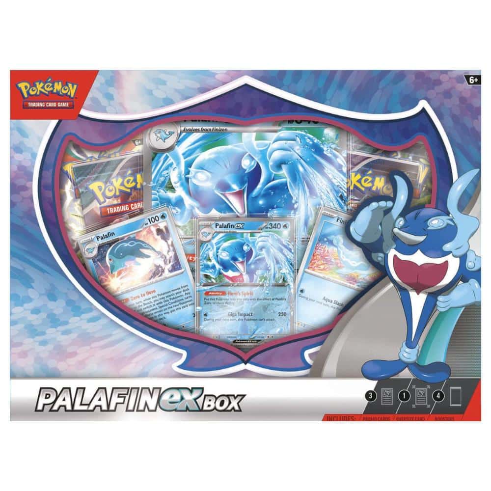 Pokémon Box Ex Palafin (Inglés)