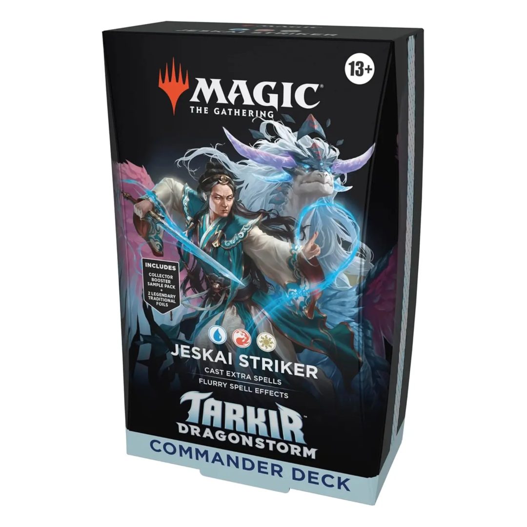 Magic Commander Deck Dragonstorm Jeskai Striker Tarkir (Inglés)