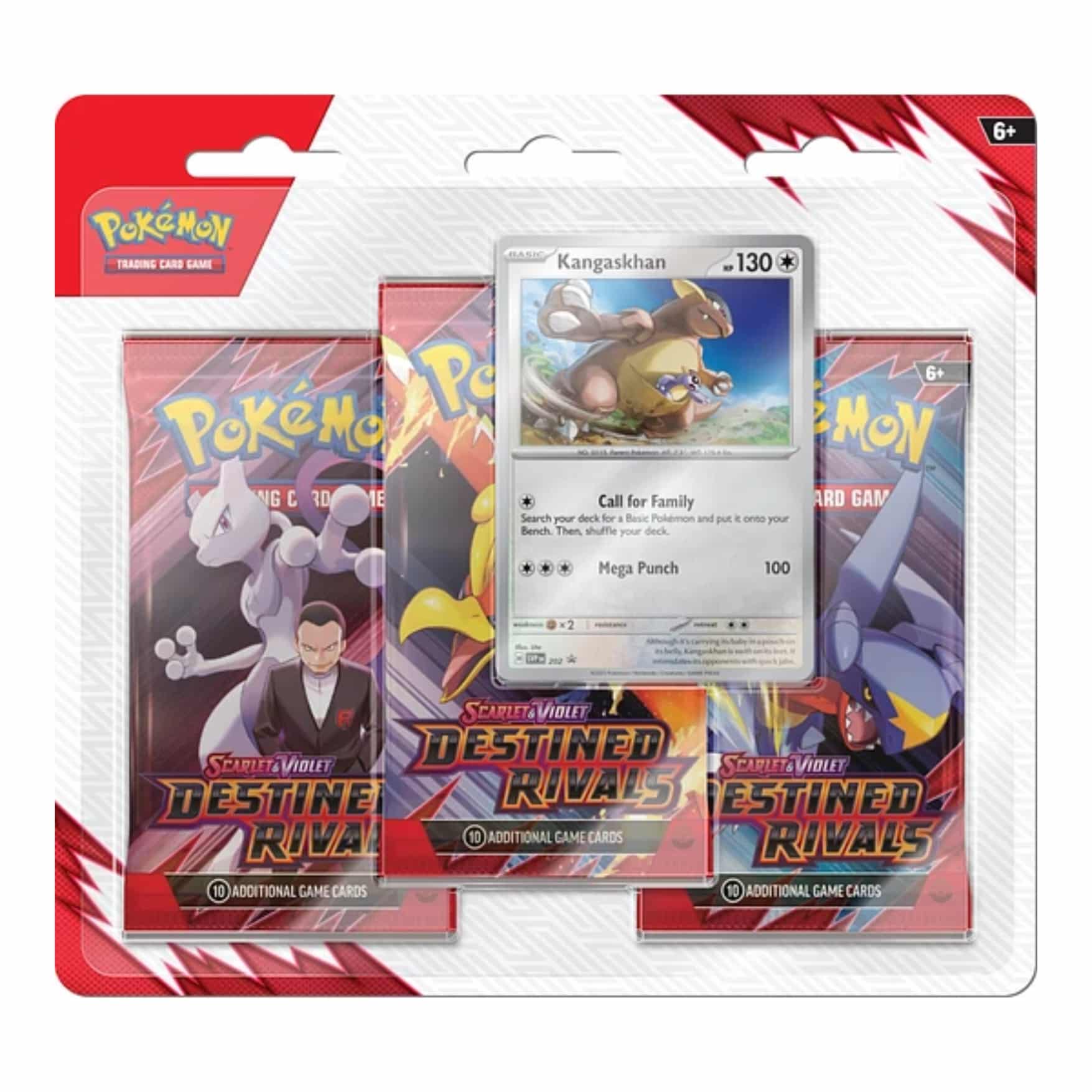 Pokémon Destined Rivals Kangaskhan Blister (Inglés)