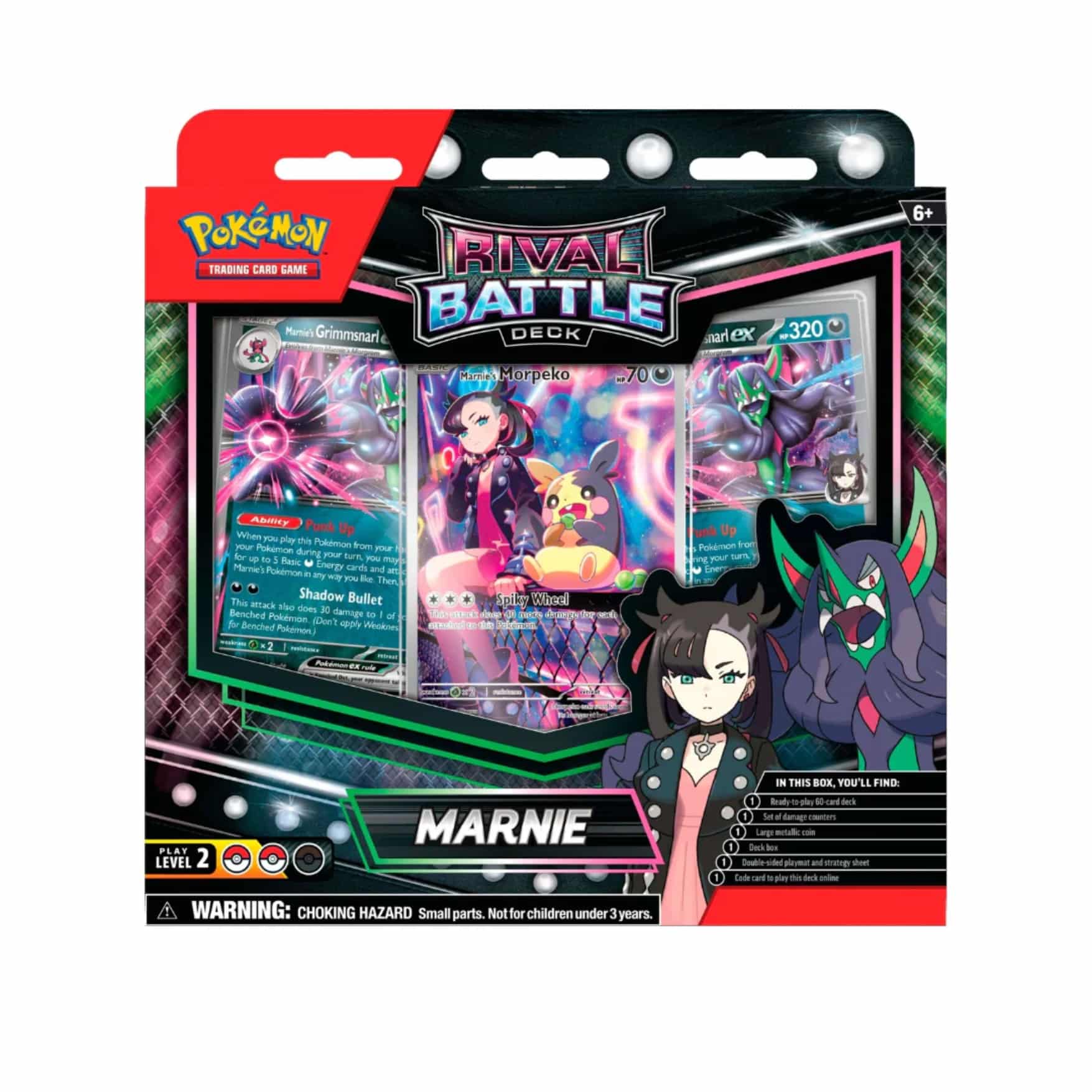 Pokémon Marnie Rival Battle Deck (Español)