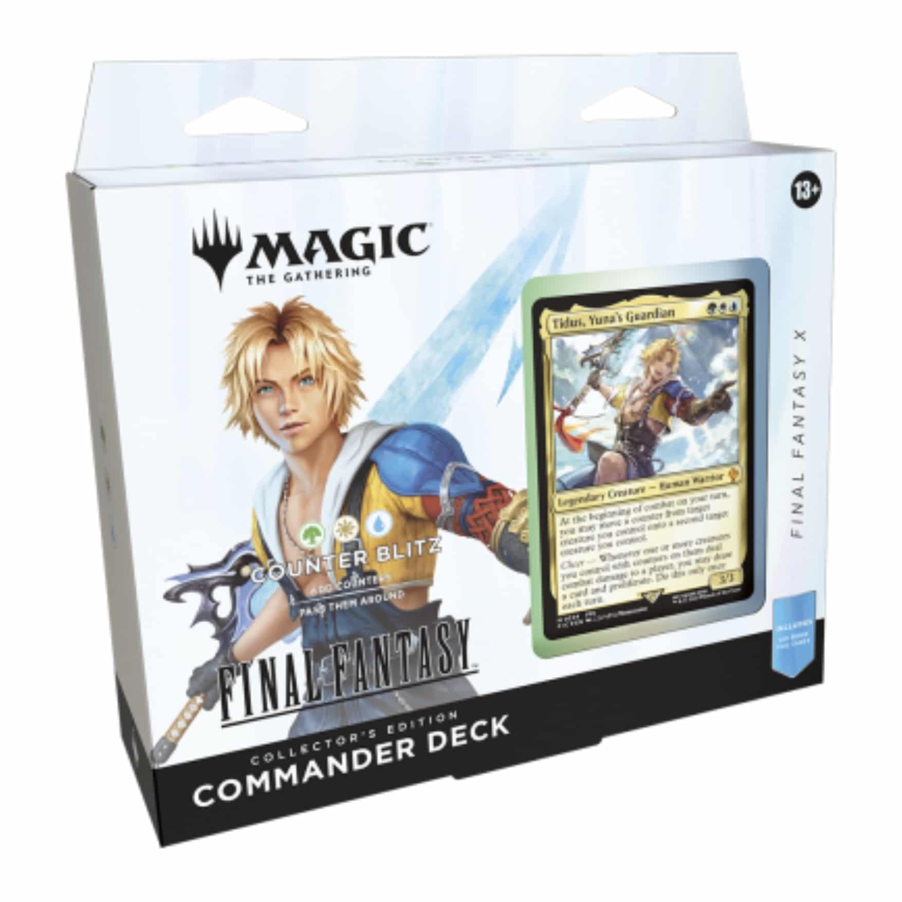 Magic Blitz Collector Commander Counter Deck Fantasy Final (Inglés)