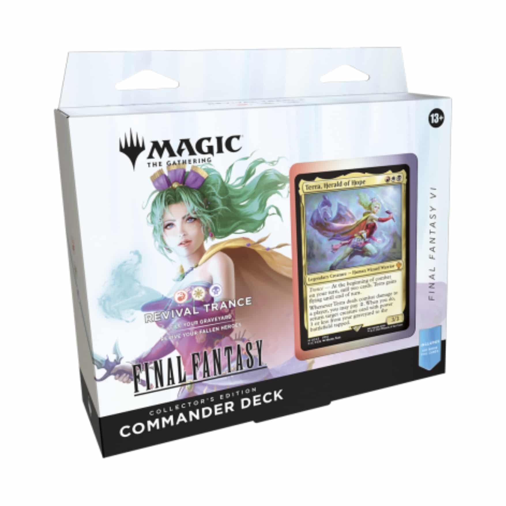 Magic Collector Commander Deck Fantasy Final Revival Trance (Inglés)