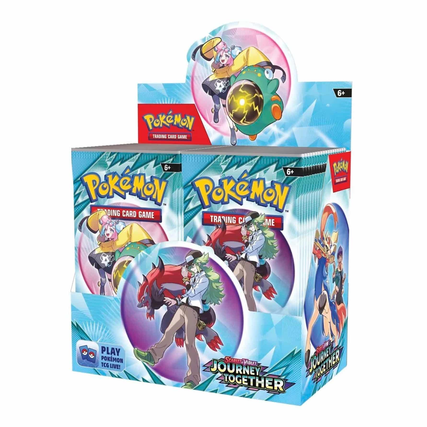 Pokémon Journey Together Sobres Booster Box (Inglés)