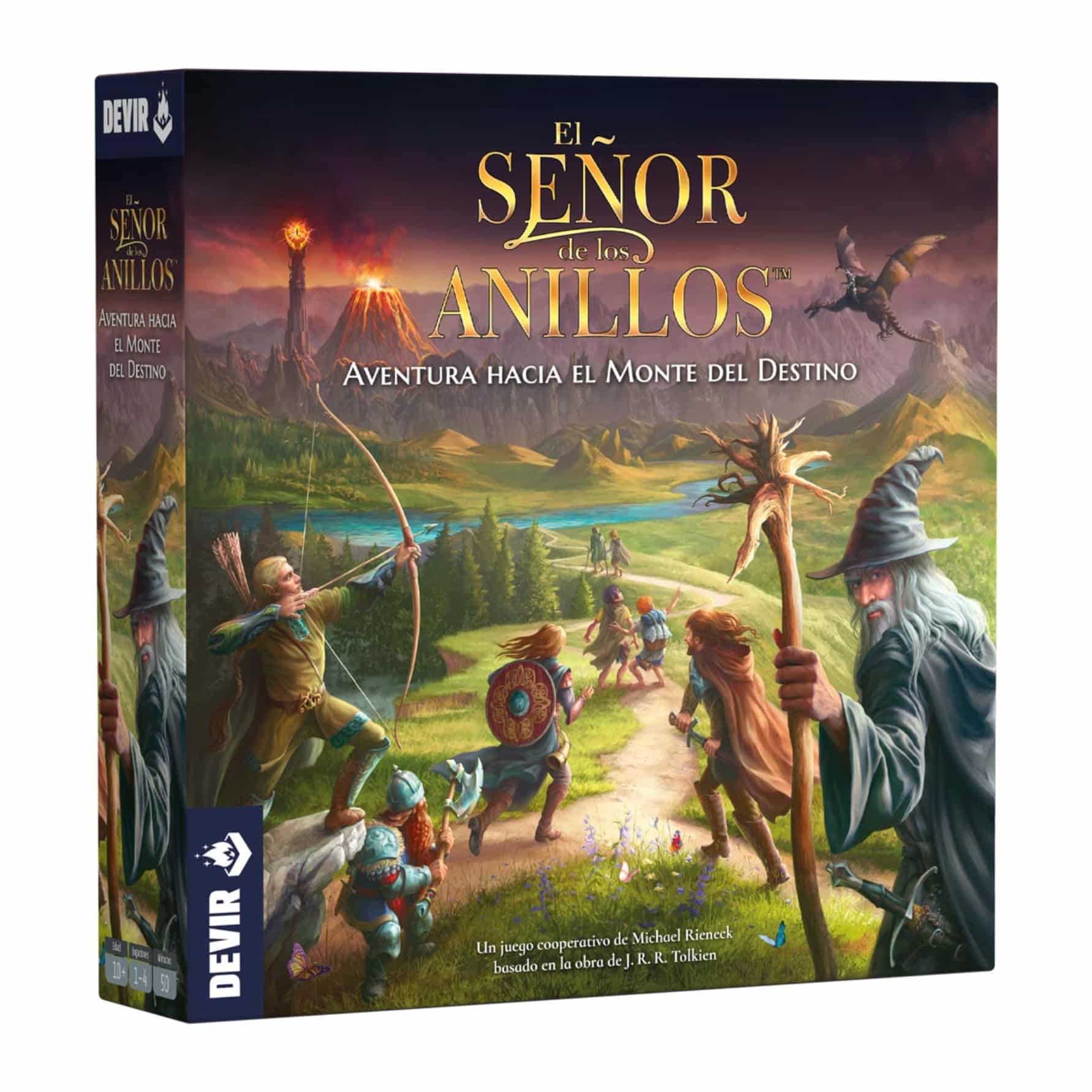 Anillos Aventura Destino Hacia Monte Senor Tin