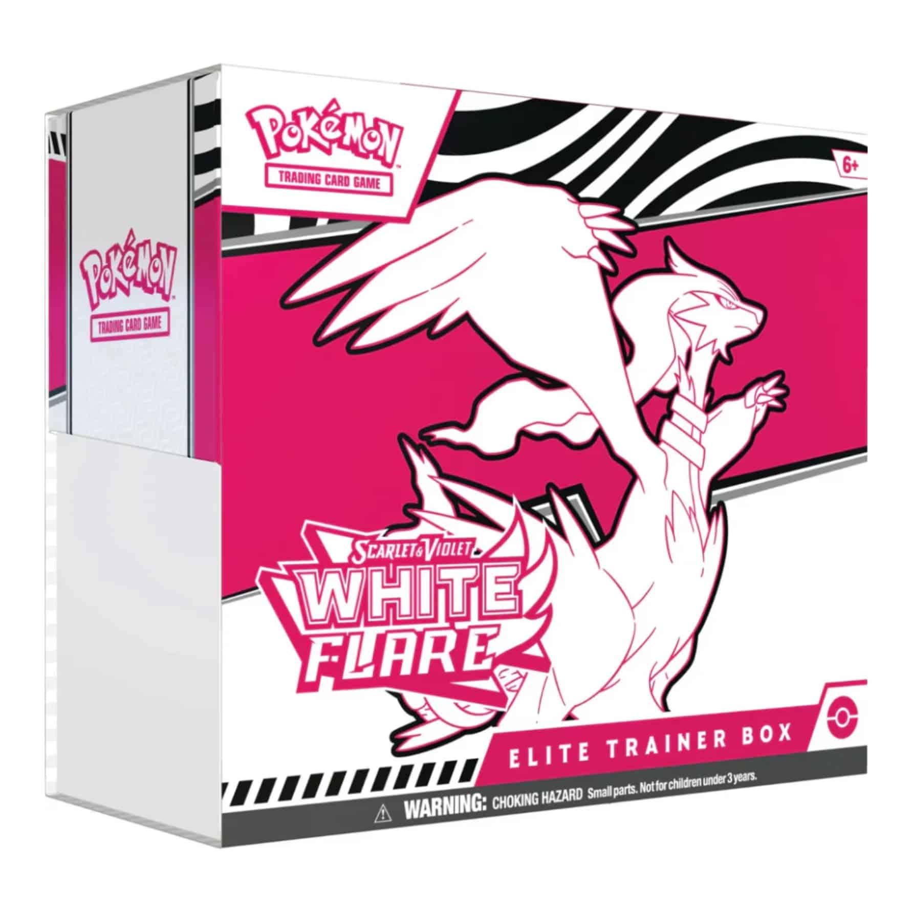 White Flare Elite Trainer Box (Inglés)
